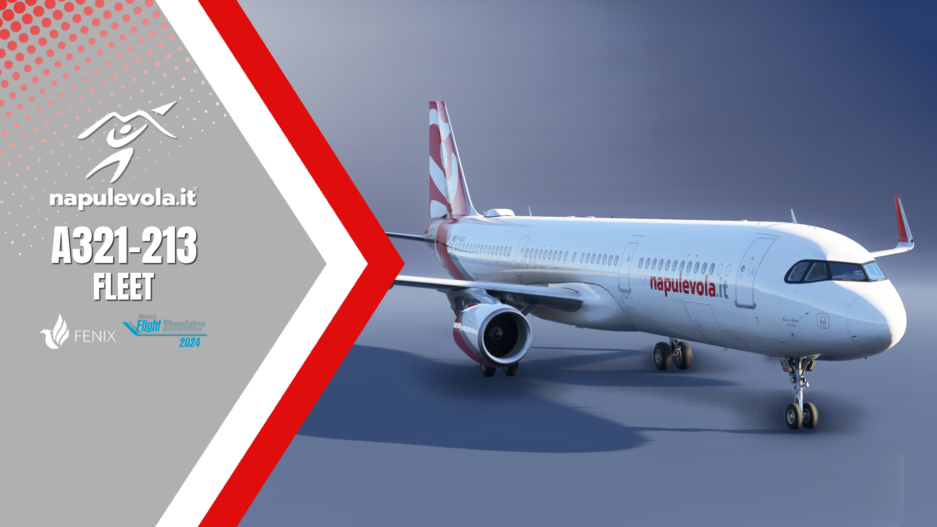 Airbus A321-213(sharklets) Fenix Pack + Custom cabin - FS2024 ready